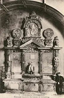 Rhin: Lichtenberg, Funerary Monument to the Comtes de Lichtenberg