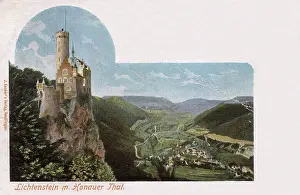 Jura: Lichtenstein Castle, Wurtemburg, Germany