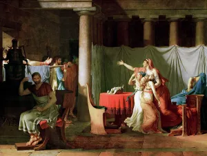 1780s: The Lictors Bring to Brutus the Bodies of His Sons, by David