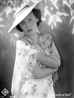 Gerhard: Lida Baarova in One Too Many on Board, 1935