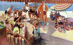 Tanning: The Lido-Laters by Howard K. Elcock