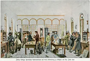 Giessen: Liebig in his Laboratory