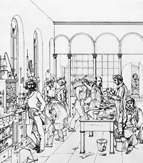 Workroom: Liebig's Laboratory, Giessen
