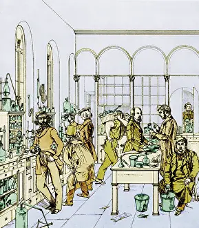Workroom: Liebig's Laboratory, Giessen