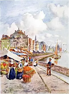 C1914: LIEGE/MEUSE QUAY C1914