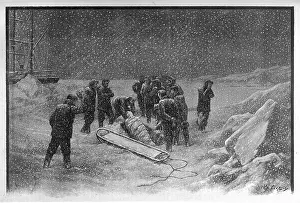 Lieut: Lieut Adrien de Gerlache Buried in the Ice
