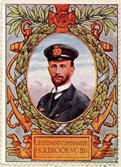 Prestigious: Lieut Commander Holbrook VC recipient 7 / Stamp