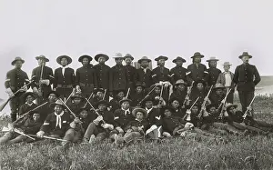Native American: Lieut. John Pershing, Commander, with his Troop