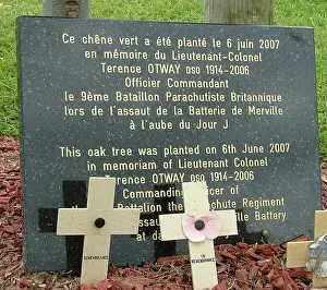 Otway: Lieutanant Colonel Otway Memorial, Merville Battery