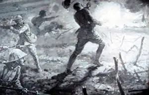 Conspicuous: Lieutenant Arthur Hugh Batten-Pooll wounded