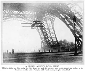 Crashes: Lieutenant Collot passes successfully beneath Eiffel Tower 1
