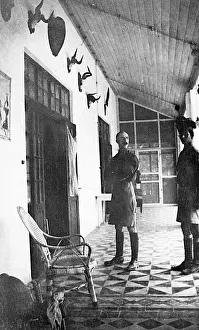 Temporary: Lieutenant-Colonel Dyke's temporary HQ, East Africa, WW1