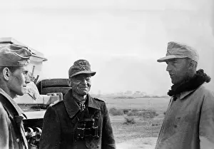 Kramer: Lieutenant Colonel Kramer with Captain Walter Fromm, 1941