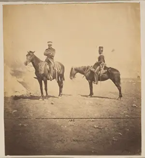 Orderly: Lieutenant General Pennefather & orderly