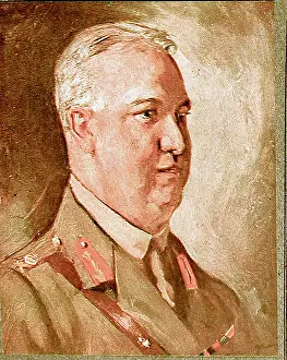 Accredited: Lieutenant General Sir Arthur Currie, dated 1917