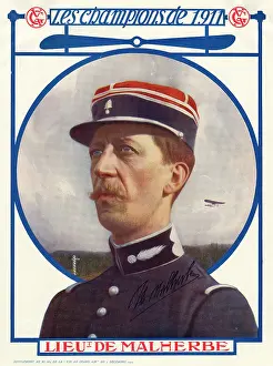 Bleriot: Lieutenant De Malherbe, early aviator