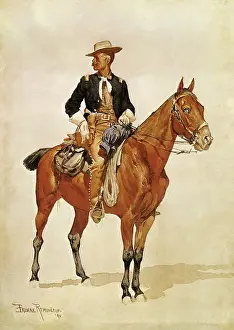 Remington: Lieutenant SC Robertson, Chief of the Crow Scouts