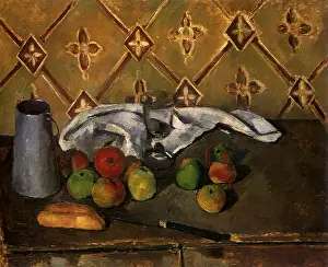 Napkin: Still Life with Apples, by Paul Cezanne