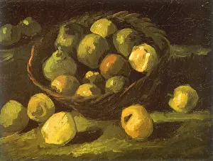 Illustratio: Still Life with Apples, by Van Gogh