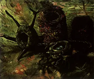 Nests: Still Life with Five Birds Nests, by Van Gogh
