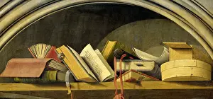 Barthelemy: Still Life with Books in a Niche