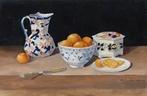 Inches: Still Life with a Bowl of Oranges