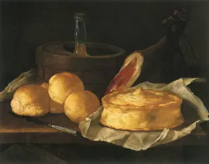 Tart: Still Life with Bread, Tart and Ham