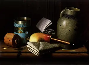 Harnett: Still Life with Three Castles Tobacco