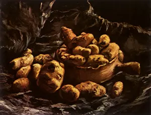 Lifes: Still Life with an Earthen Bowl and Potatoes, by Van Gogh