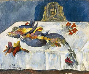 Still Life with Exotic Birds, by Gauguin