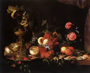 1668: Still Life of Flowers and Fruit