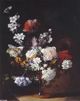 Monnoyer: Still Life of Flowers - Monnoyer