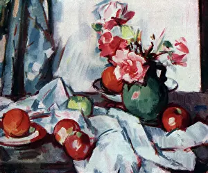 Peploe: Still Life Fruit and Flowers