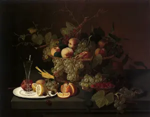 Goblet: Still Life With Fruit, Goblet and Canary