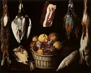 Fowl: Still Life with Game and Fruit