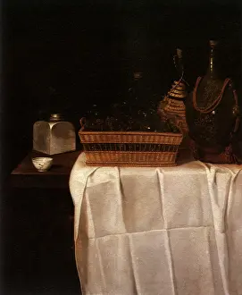 1644: Still Life with Glasses and Bottles