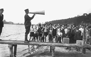Agers: Life guard opens the beach, 1926
