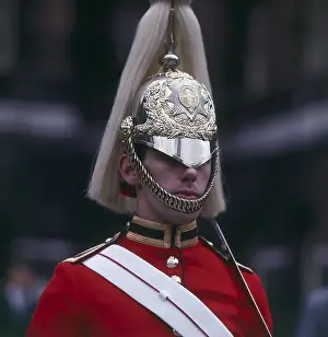 Sentry: Life Guards Sentry, Whitehall, London