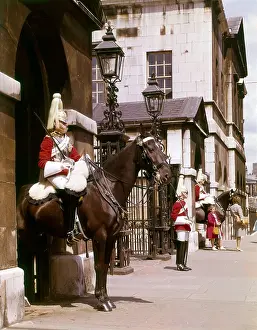 Whitehall: Life Guards, Whitehall, London