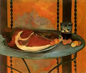 Cubes: Still Life With Ham, by Gauguin
