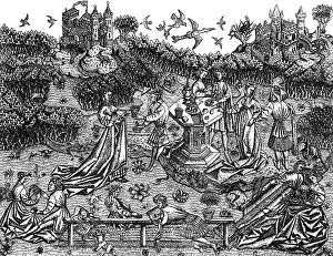 Courtly: life in the Middle Ages, People, The Big Garden