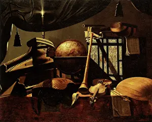 Clarinet: Still Life with Musical Instruments