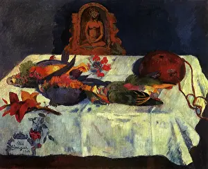 Gauguin: Still Life with Parrots, by Gauguin