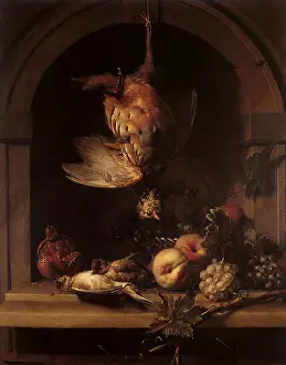 Partridge: Still Life with Partridge in a Niche