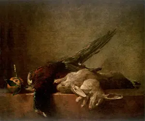 Chardin: Still Life with Pheasant, by Chardin