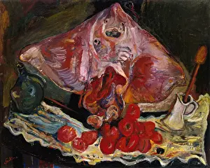 Chardin: Still Life with Rayfish, by Chaim Soutine, 1924