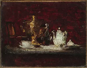 Samovar: Still life with samovar