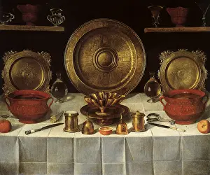 Espinosa: Still Life with Silvergilt Salvers