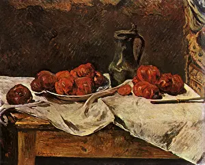Tomatoes: Still Life with Tomatoes, by Gauguin