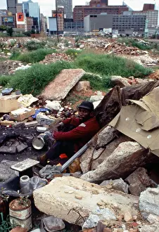 Townships: Life in the townships, informal settlements /